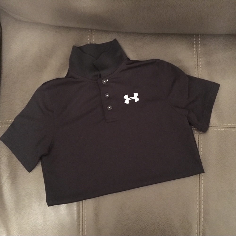 UA youth medium golf shirt